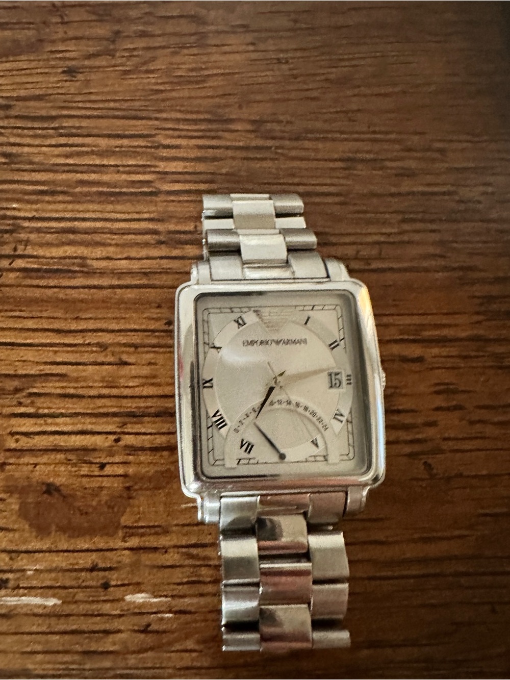 Emporio armani men’s time piece great shape with date